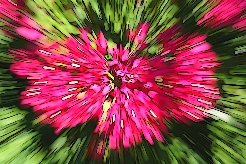 At the speed of light